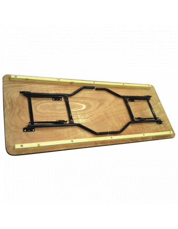 Table rectangulaire pliante traiteur 200 x 76 cm