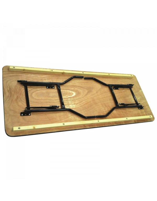Table rectangulaire pliante traiteur 200 x 76 cm
