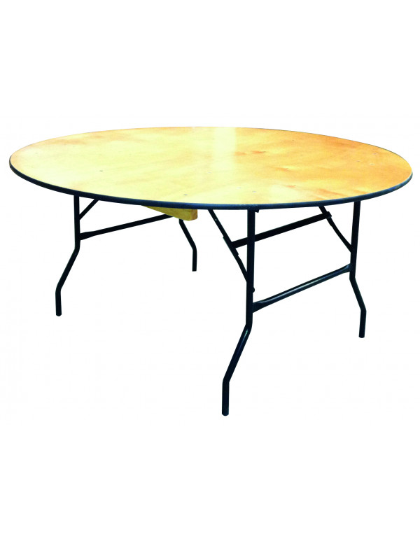 Table traiteur ronde Ø 183 cm (10 personnes)