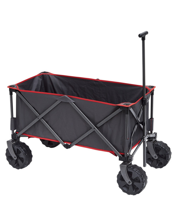 Chariot de Transport Pliant Gris-Tangerine