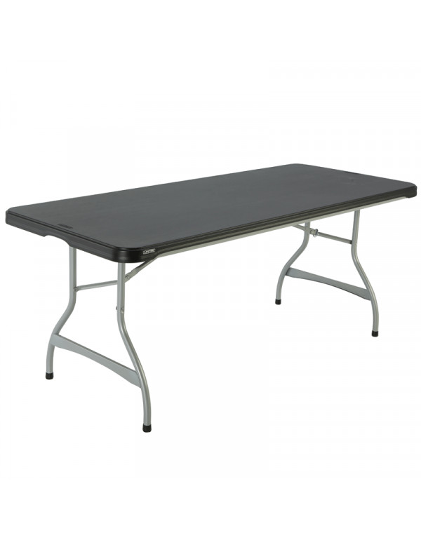 table pliante lifetime noire