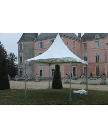 Tente Pagode Alu Garden - 4x4 - Ht 2,20m - complète