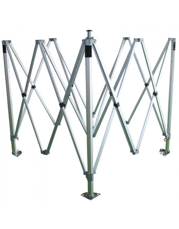 barnum pliant pro - 3X3 - 9m² - toit + armature