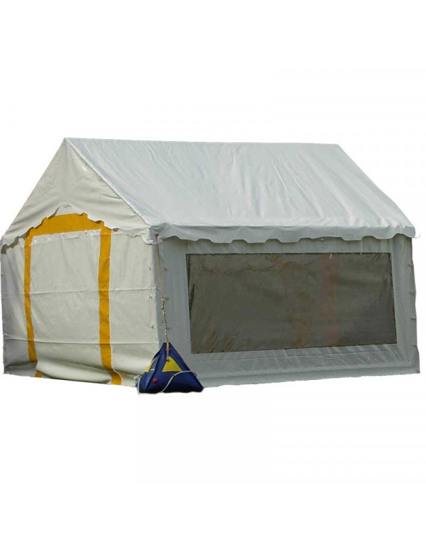 Tente pliante Chapiteau pliable Tonnelle pliante Barnum pliant FleXtents  PRO Exhibition 3x3m, blanc, M2