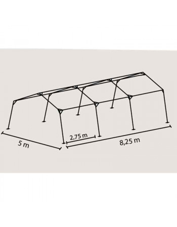 tente-marabout-polyluxe-825-armature