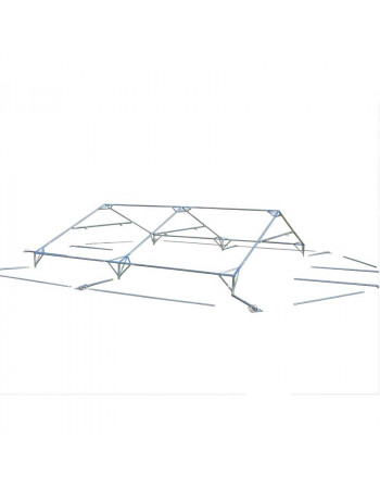 Armature tente réception 8x8