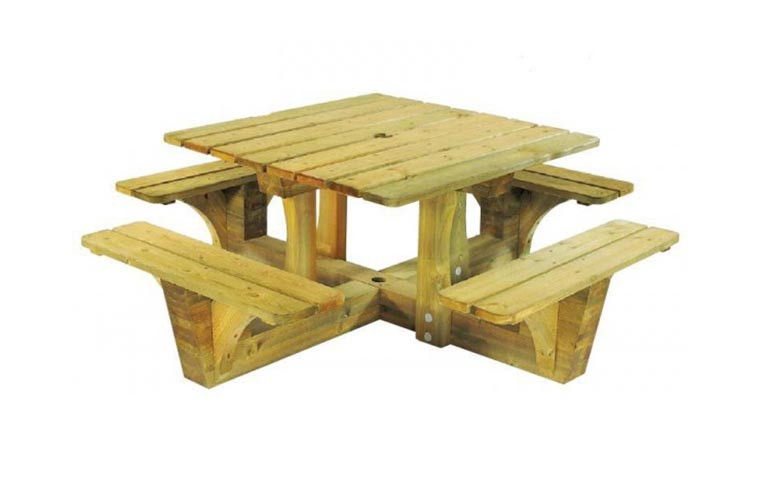 Table pique-nique en bois