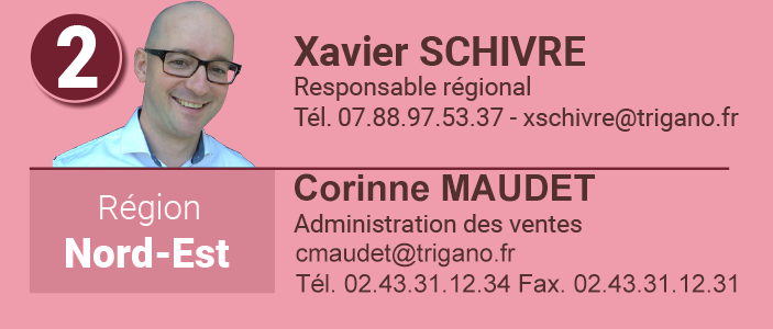 Xavier Schivre Responsable commercial Nord-Est